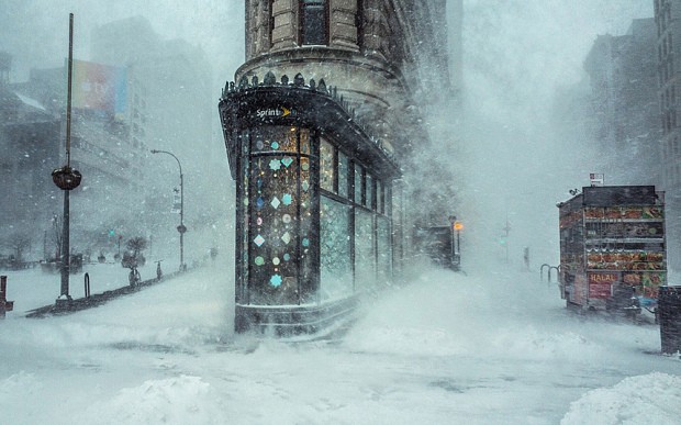 Viral Photograph “Blizzard” Captures Jonas Winter Storm by Photographer Michele Palazzo