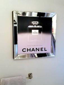 Exclusive reproduction of 1947 Chanel ad 22