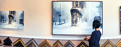 Westwood Gallery Presents the World Premier of the Fine Art Photo “The Flatiron Building in a Blizzard”